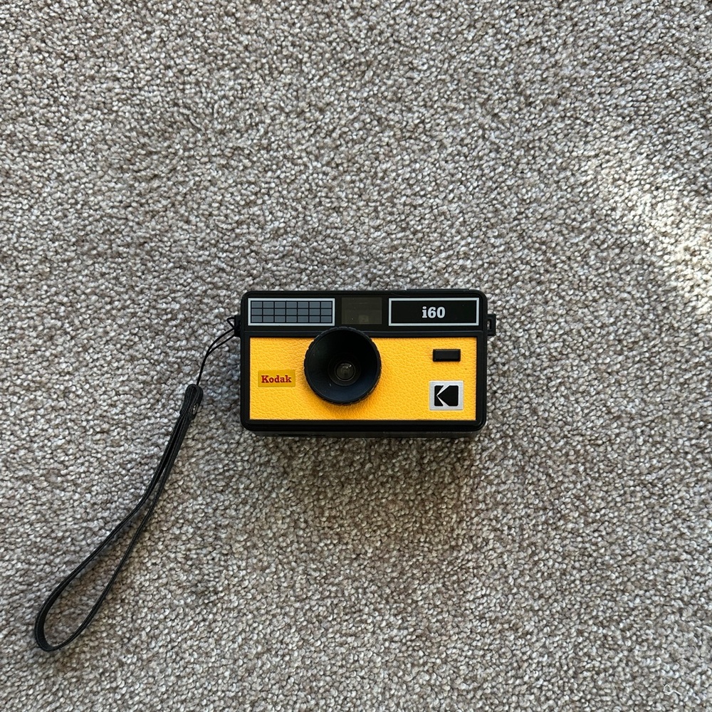 Kodak i60 Vibrant Yellow and Sleek Black Camera